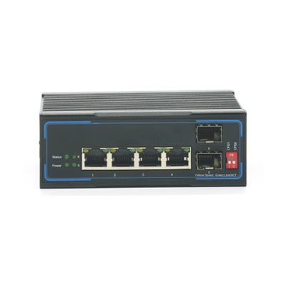 Endüstriyel Ethernet Yönetimli Anahtar 8x10 / 100 / 1000base-T 2x1000base-X SFP+