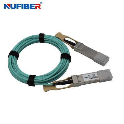 QSFP28 - QSFP28 Fiber Optik Kablo AOC 100G, 1M Aktif Bakır Kablo